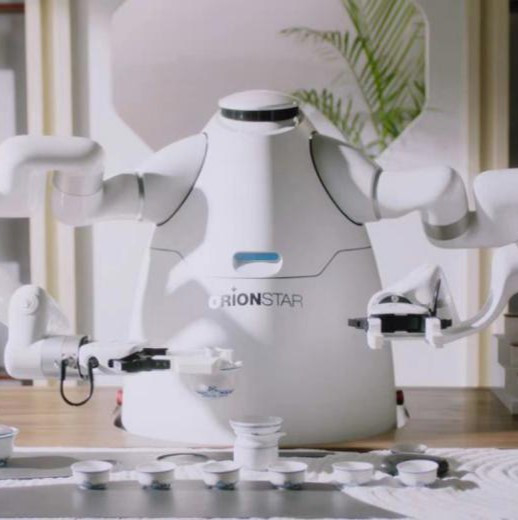 หุ่นยนต์ชงกาแฟ Robot Pour Over Coffee Maker Humanoid หุ่นยนต์ชงชา 2 แขน 200กก