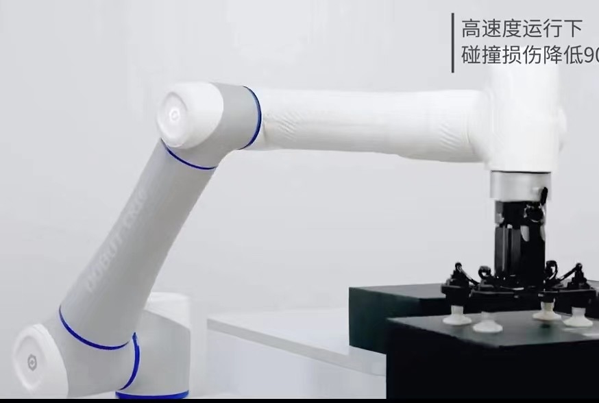 Cooperative Robotic Arm Plc Controlled Robotic Arm Handling Systems สายพานลำเลียงเติม 900 มม