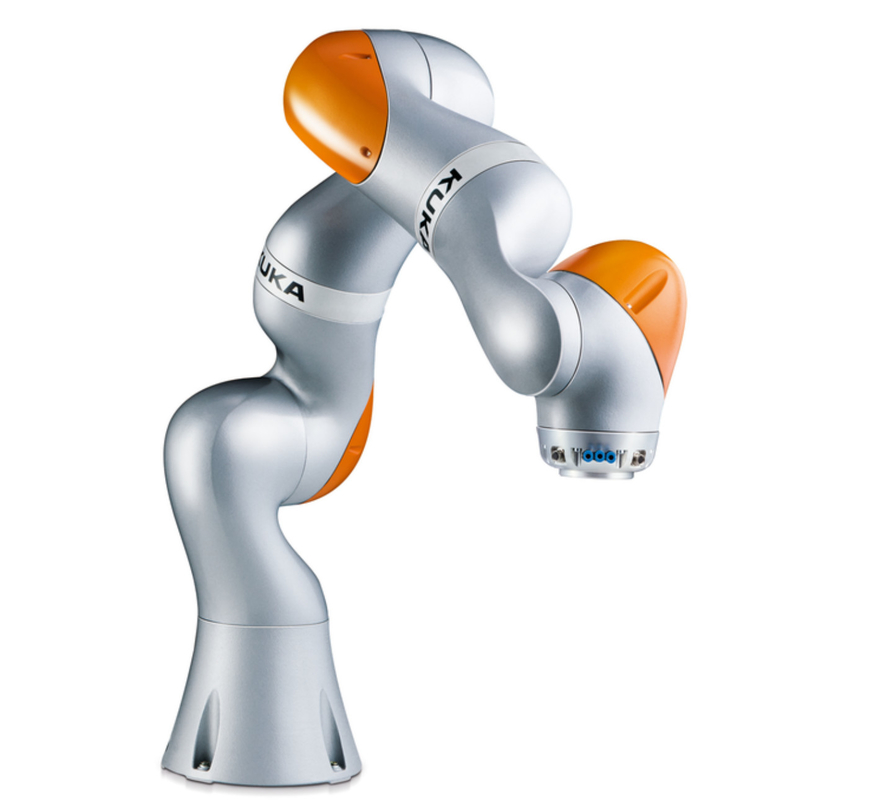 กริปเปอร์แขนหุ่นยนต์ขนาดเล็ก kuka ยืดหยุ่นได้ 800 มม. สำหรับการประกอบ LBR iiwa 7 R800