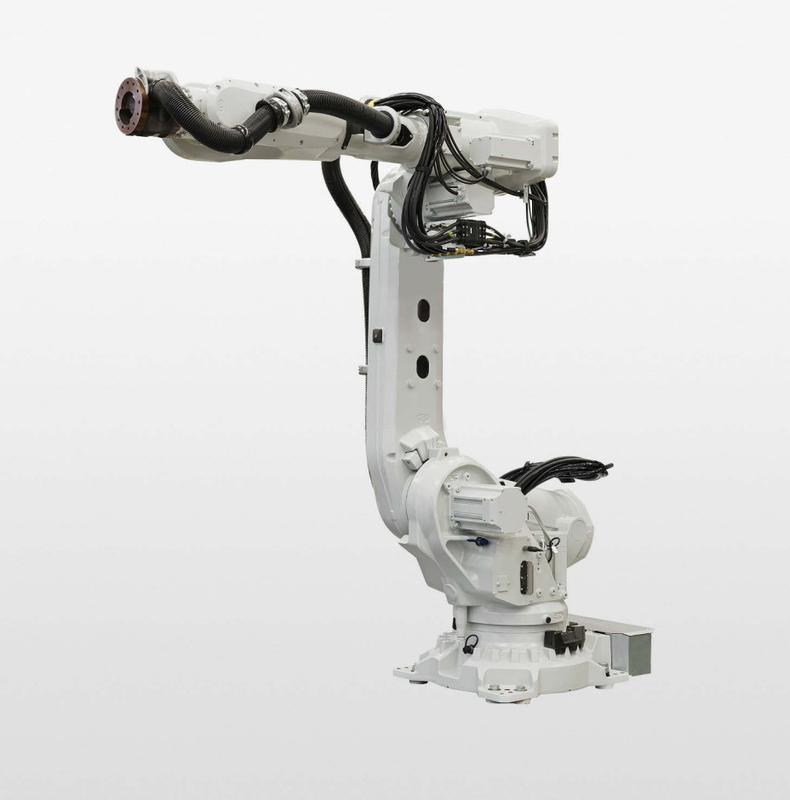 ABB IRB 6700 แขนหุ่นยนต์ขนาดเล็กน้ำหนักบรรทุก 300 กก. จับวัตถุหนัก 2.7 ม. ช่วง