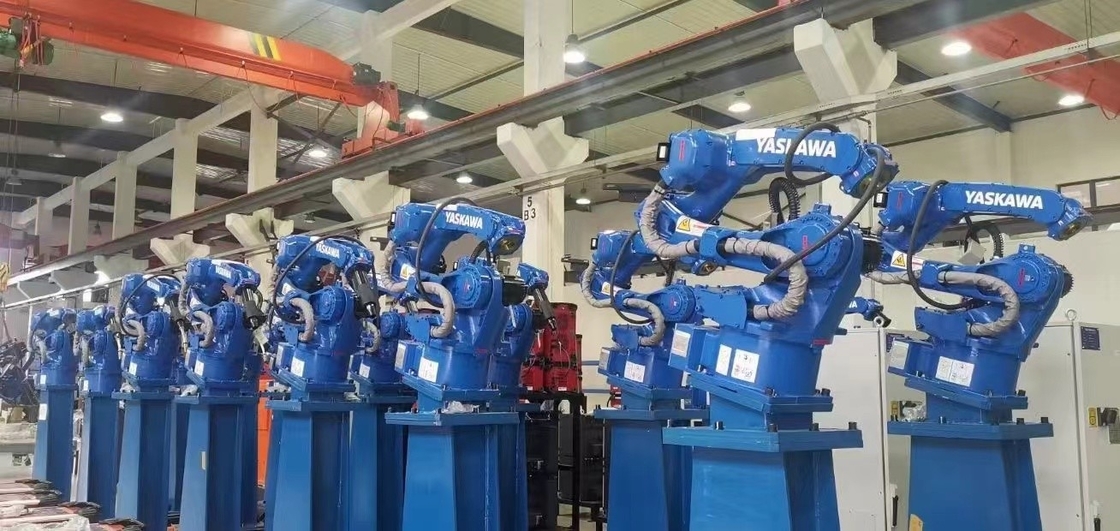 Yaskawa Robot Arm Gp7 โหลด 7 กก. ช่วงแขนของ 927 Good At Screw หุ่นยนต์นำกลับมาใช้ใหม่ได้