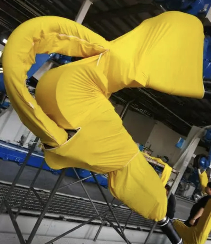 Fanuc Robot ครอบคลุมสีกันน้ำป้องกันกรดด่างในเวิร์กช็อปการจัดการสารเคมี