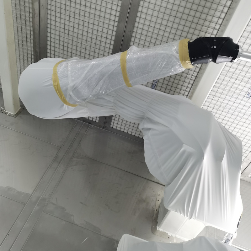 ABB Robot Cover Protection Clothing กันไฟในโรงงานผลิตรถยนต์