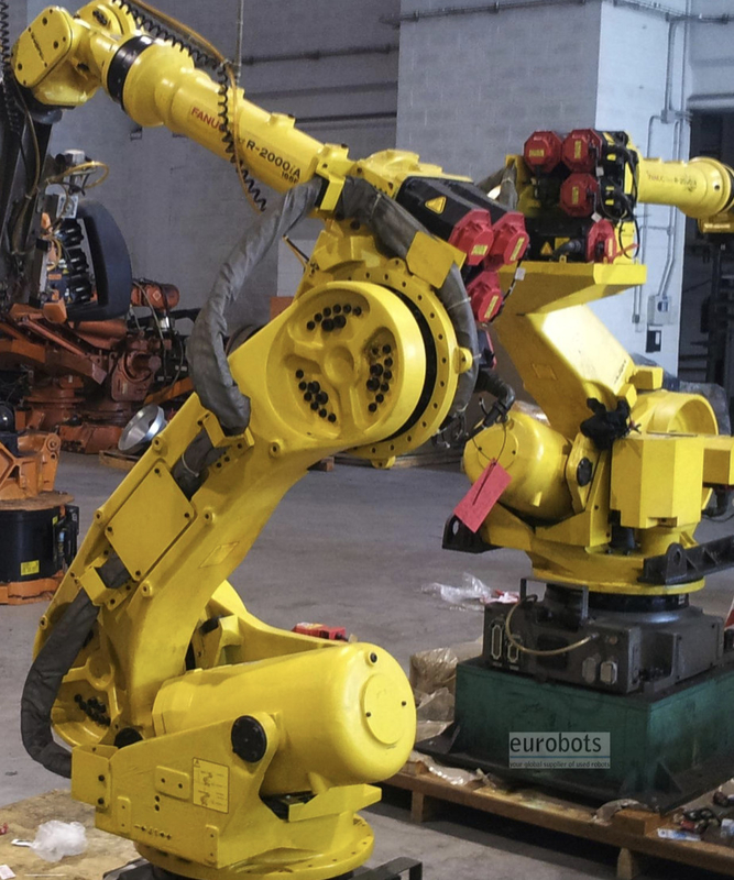 Fanuc 165F Grad Robot Arm Industrial พร้อมช่วงแขนยาวพิเศษ 2655 มม. น้ำหนักบรรทุก 165 กก.