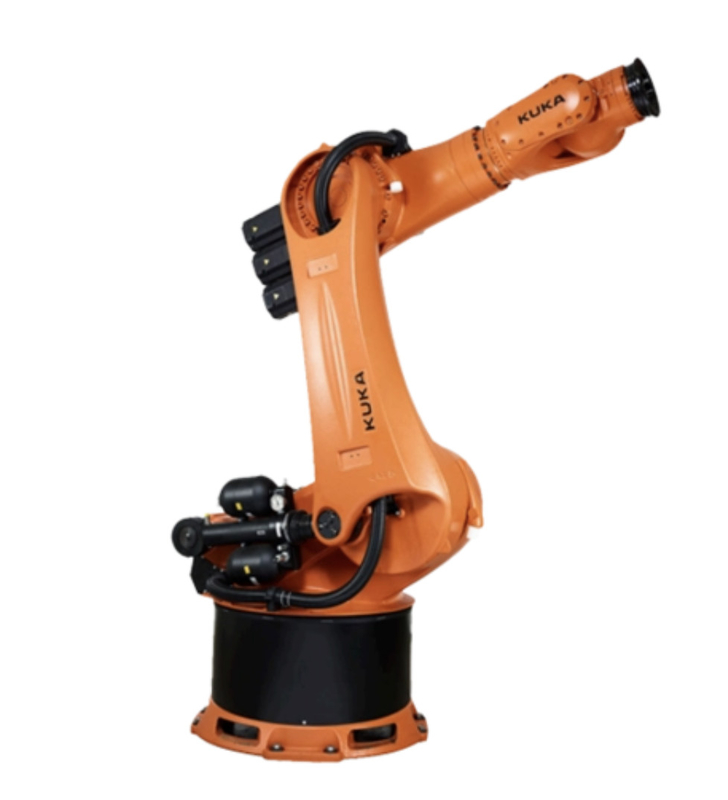 KUKA FORTEC Kr500 แขนหุ่นยนต์อุตสาหกรรม 6 แกน รับน้ำหนัก 500 กก. ขนถ่ายโรงงานเฟอร์นิเจอร์