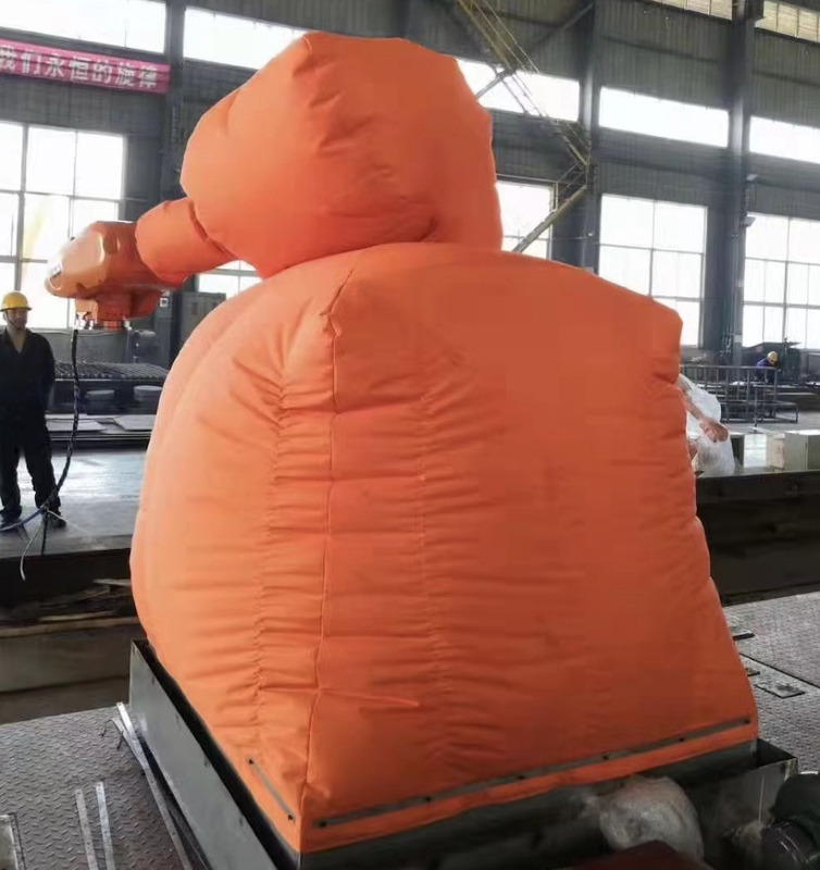 ผ้าคลุมหุ่นยนต์พ่นสี Fanuc ทำจากผ้ายืดหยุ่นสูงปรับให้เข้ากับการเคลื่อนไหวที่เพิ่มขึ้น CCC