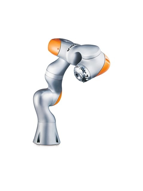 DIY Kuka Small Robot Arm Factory 7kg LBR Iiwa 7 R800 ในการติดกาวทาสี