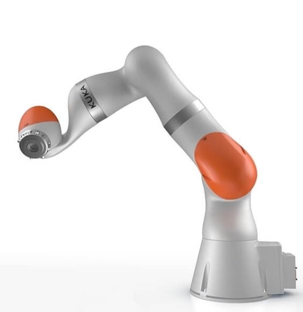 แขนหุ่นยนต์ 7 แกน Cnc 7 Dof Kuka LBR Iiwa 7 R800 CR การจัดการการติดตั้ง การซ้อน