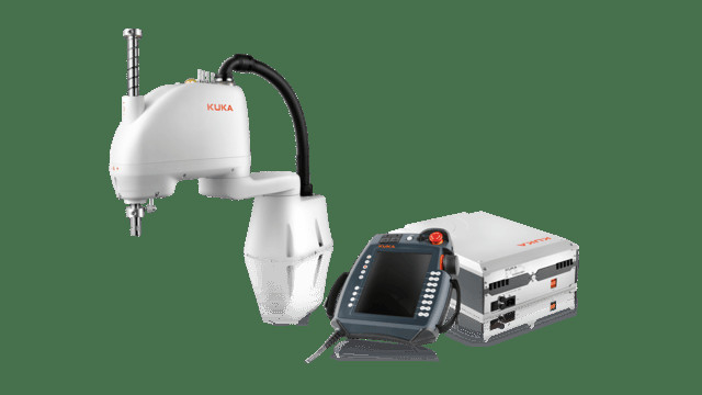 แขนหุ่นยนต์ 4 Dof แขนหุ่นยนต์ Kuka สำหรับการวิจัยการจัดการชิ้นงานขนาดเล็ก Compact KR SCARA