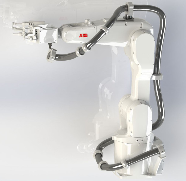 ABB 6640 Robot Dress Package อายุการใช้งานที่ยาวนานขึ้นของท่อเชื่อม 1 ถึง 6 แกน