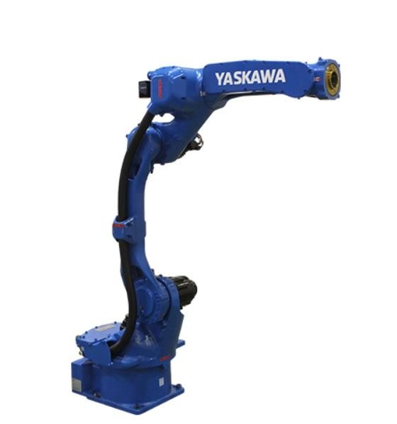 Yaskawa Arm Robot Loading Yaskawa MOTOMAN-AR1440 Laser Processing Workshop 12กก