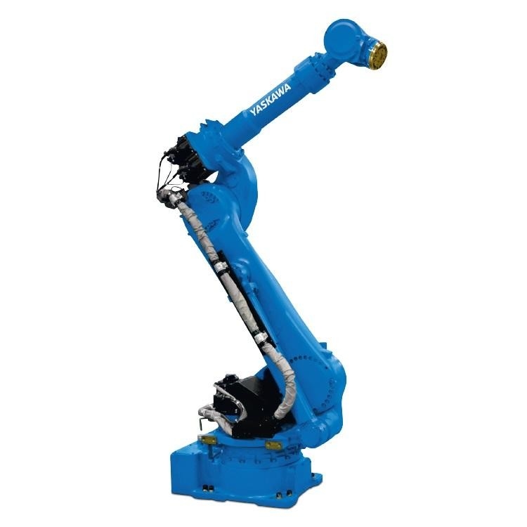 Yaskawa Arm Robot Loading Yaskawa MOTOMAN-AR1440 Laser Processing Workshop 12กก