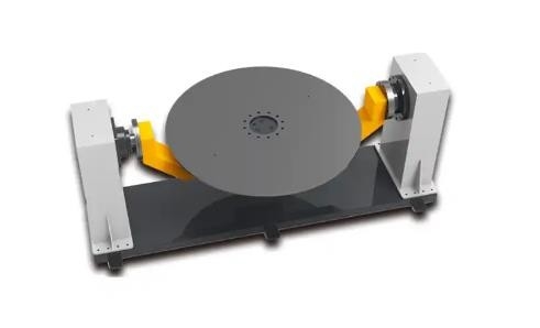 Biaxial Abb Welding Robot Positioner Turntable 1200x1200 380v 50-60hz แกนโหลด 100-1000kg
