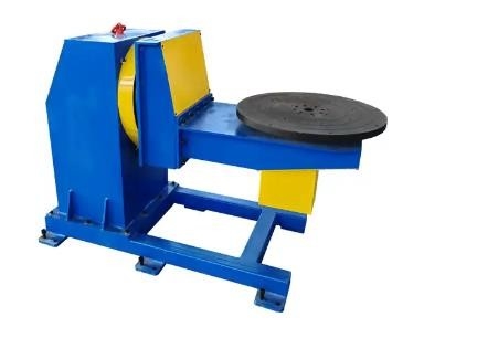 Industrial Abb Welding Positioner หุ่นยนต์ตัว L สำหรับเชื่อมชิ้นงาน เส้นผ่านศูนย์กลางโต๊ะ 600mm