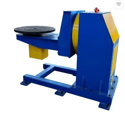 Industrial Abb Welding Positioner หุ่นยนต์ตัว L สำหรับเชื่อมชิ้นงาน เส้นผ่านศูนย์กลางโต๊ะ 600mm