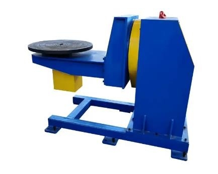 Industrial Abb Welding Positioner หุ่นยนต์ตัว L สำหรับเชื่อมชิ้นงาน เส้นผ่านศูนย์กลางโต๊ะ 600mm