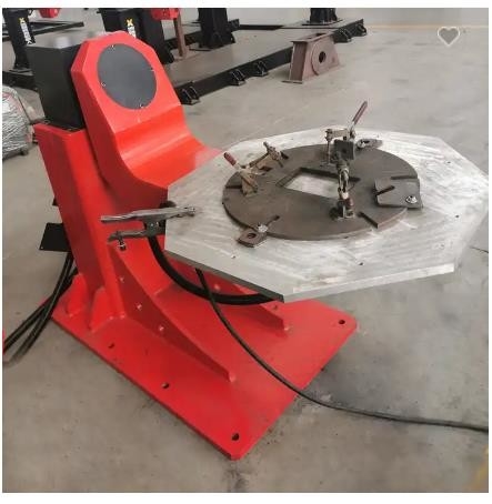 FANUC เครื่องกำหนดตำแหน่งหุ่นยนต์แกนคู่ L Type Arc Welding Robotic Positioner 300KG 450mm