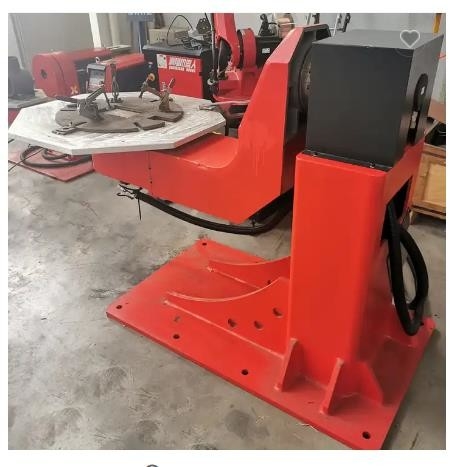 FANUC เครื่องกำหนดตำแหน่งหุ่นยนต์แกนคู่ L Type Arc Welding Robotic Positioner 300KG 450mm