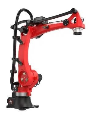 Robotic Laser Welding Robot System แบบฟอร์มเหล็กกล้าไร้สนิมอลูมิเนียมทำงานร่วมกับ Robot Arm Cabinet Electric
