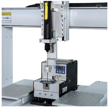Abb Robot Screwdriver Automatic Suction Cup Type หุ่นยนต์ขันสกรูตั้งโต๊ะ