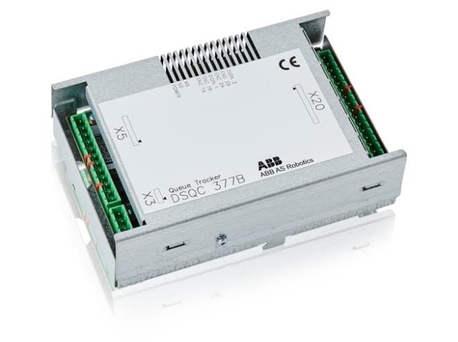 Abb Dsqc 377b หน่วยติดตามสายพานลำเลียง 3HNE 01586-1 17 Servo Drive PLC สต็อกใหม่ 0.48 กก.