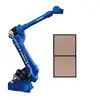 6 Aixs Yaskawa แอร์มหุ่นยนต์ GP180-120 ด้วยรั้วความปลอดภัยที่กําหนดเองของ CNGBS เป็นหุ่นยนต์ปาเลต