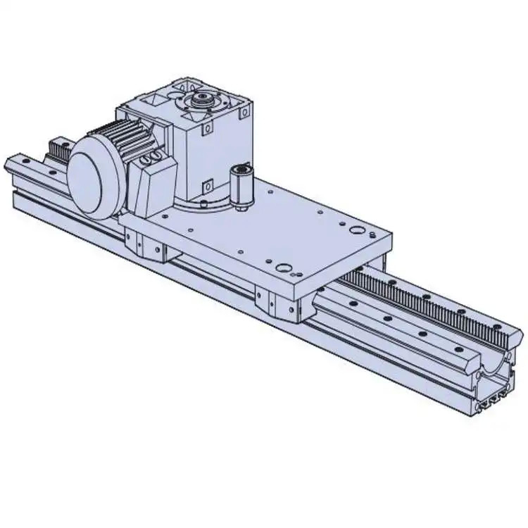 รถไฟทางเส้นทางจีน GBS-01-W500 ค่าใช้งาน 500 กิโลกรัม สําหรับการเคลื่อนไหวของหุ่นยนต์อุตสาหกรรม