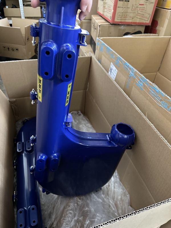 แพ็คชุดหุ่นยนต์สีดํา การจัดการเคเบิล สายตรง แบร์ Bellows แบบ EW-01-Fanuc-50-A136